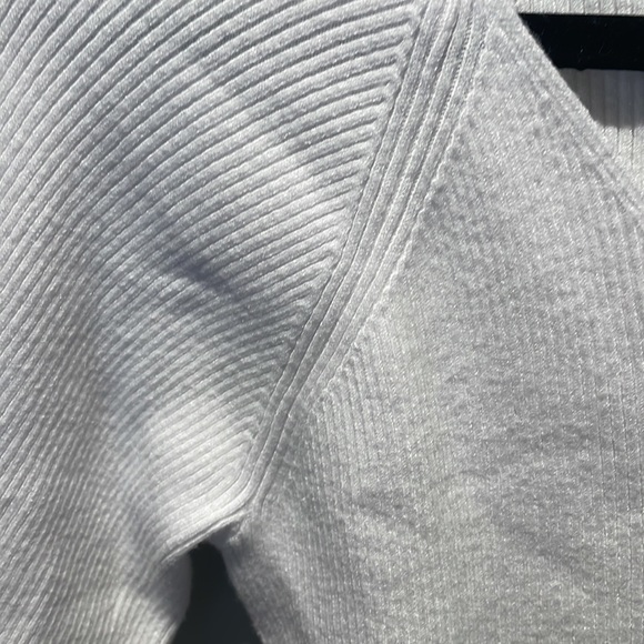 Pink Lily White Sweater - Picture 3 of 3